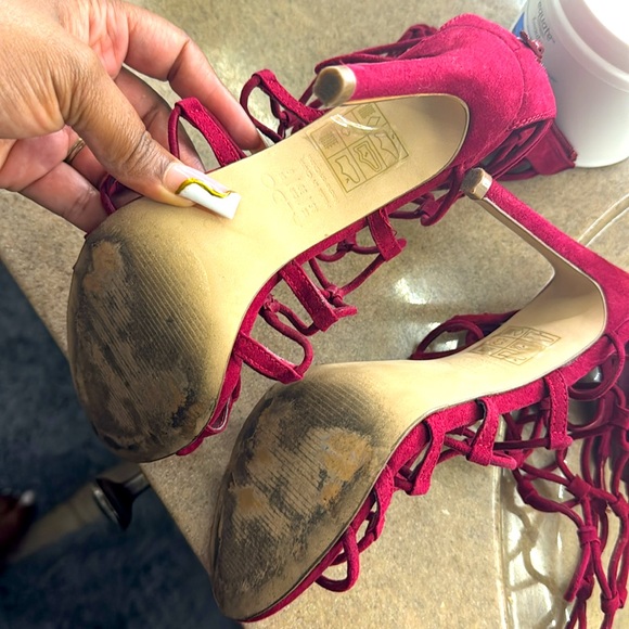 Like New Aldo Stiletto Heels Size 8.5 - Picture 3 of 4